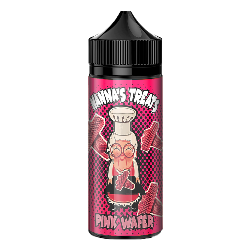 Nanna's Treats 100ml - Pink Wafer